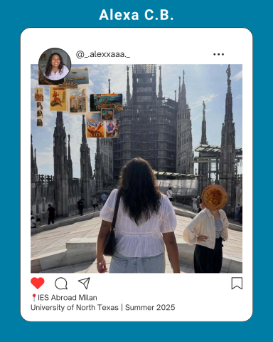 Alexa C.B. Instagram Post