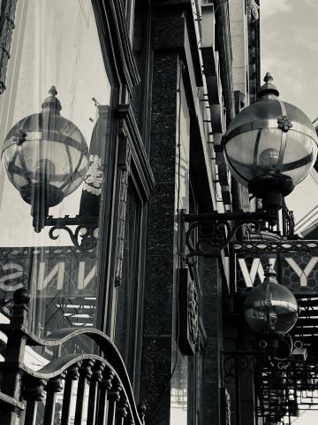 Outside the Wynn Hotel in Dublin