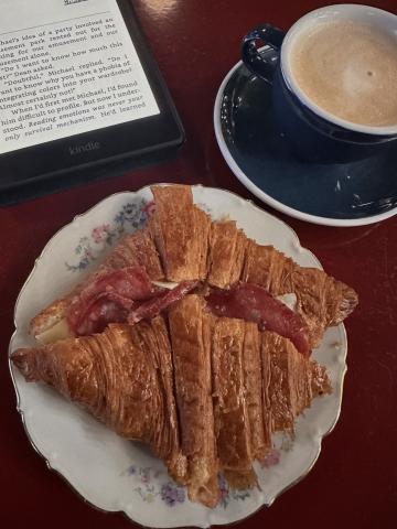 BUKA Bakery - Salami and Cheese Croissant 