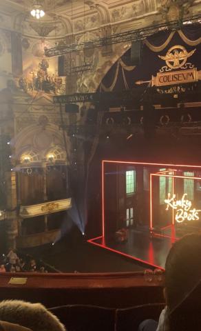 A showing of Kinky Boots at the London Coliseum