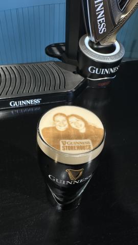 Custom Guinness Pint