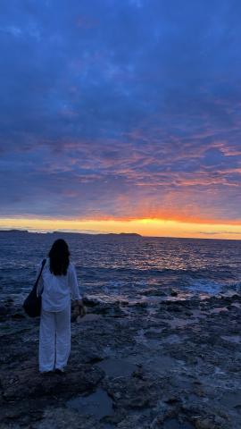 Sunset at Caló des Moro