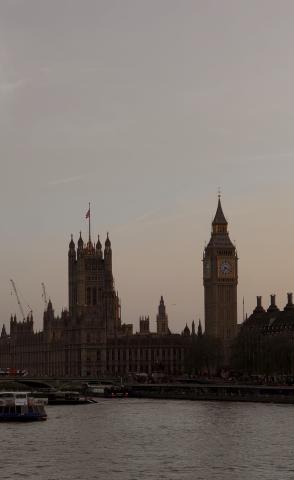 View from Hungerford Bridge 
