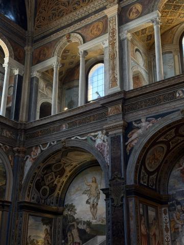 Interior of the Church of Saint Maurizio