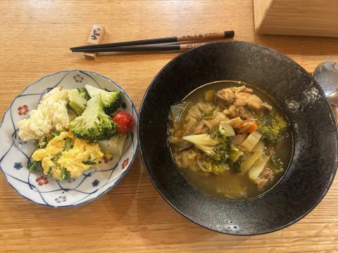 Dinner made by my host family