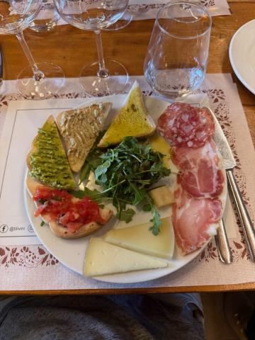 Antapasti tipici dell' Umbria