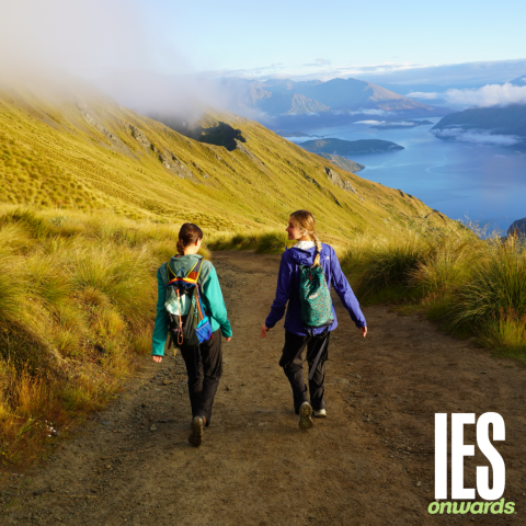 IES Onwards Square Graphic
