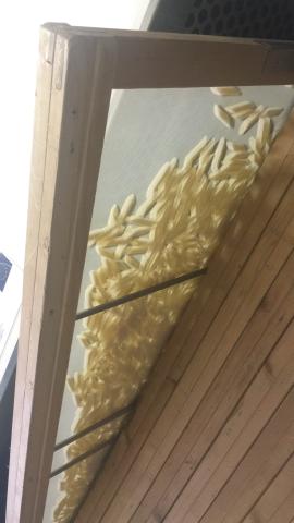 Slowly drying pasta is the way to ensure the quality and health