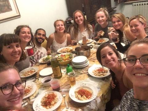 Gnocchi team dinner