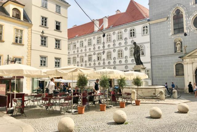 Cafe culture in Vienna