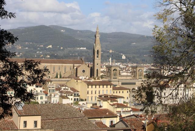 A climb up Giardino Bardini to see the magnificent view of the city of Florence