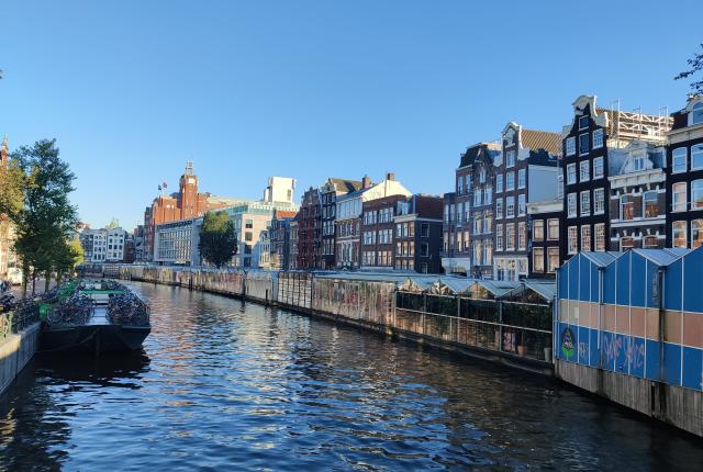 canal in Amsterdam