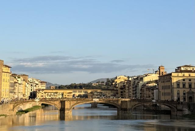 Cute town of Florence by the water