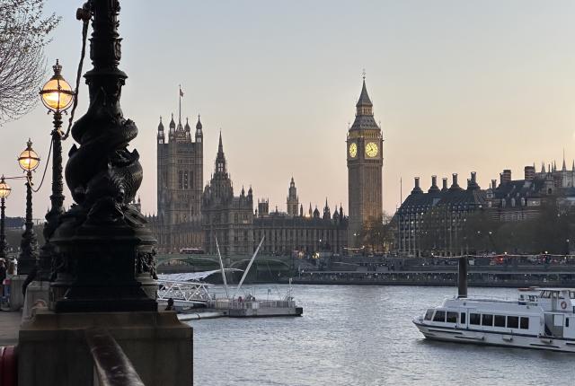 London Big Ben at Sunset• Gabriella Risk