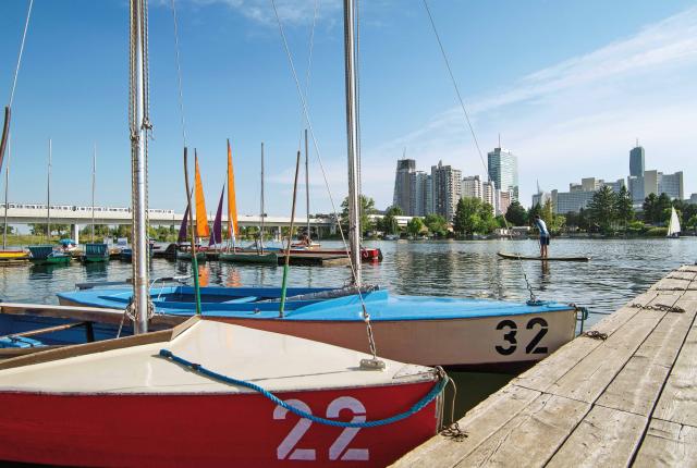 Vienna Danube River 