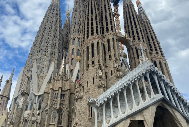 La Sagrada Familia in Barcelona