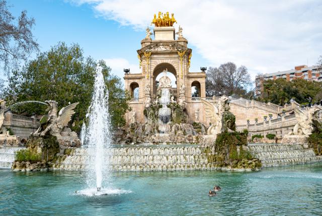 Ciutadella Park in Barcelona