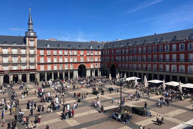 Plaza Mayor in Madrid, Spain