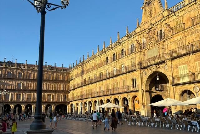 Plaza Mayor in Salamanca, Spain