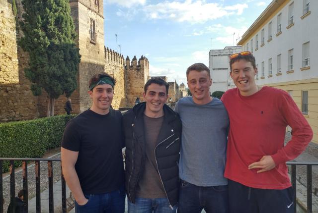 IES Abroad Madrid students on a trip to Córdoba, Spain