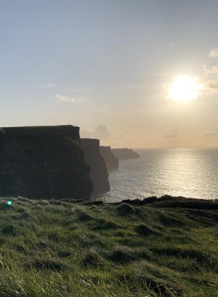 a scenic view of Cliffs of Moher