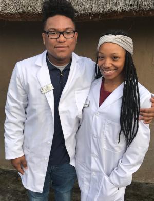 two clinical observation health studies students