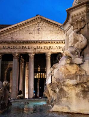 Rome at night