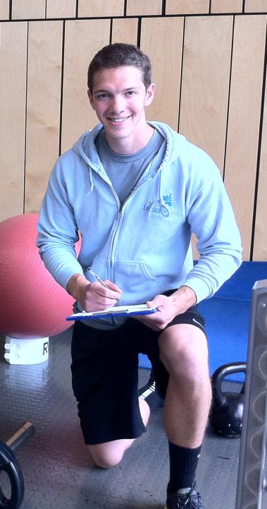 a student interning at Swan Leisure, a large fitness centre in Dublin. He assisted with the day-to-day operations, programme design and fitness instruction.