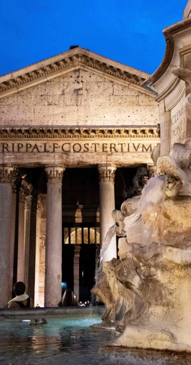 Rome at night