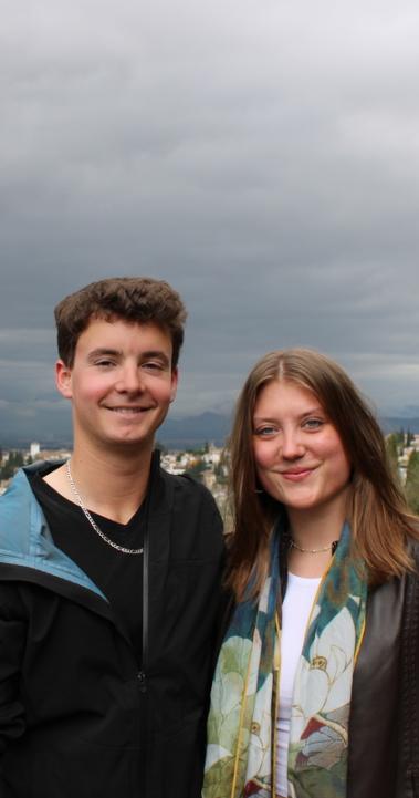 IES Abroad Students visiting La Alhambra in Granada