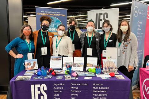 IES Abroad employees wearing masks