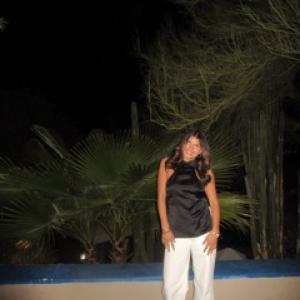 Jade smiling for the camera