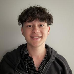 Josiah smiling at camera