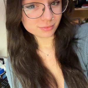 Maddie posing for camera