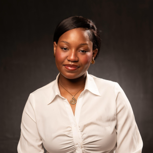 Chidera Alozie smiling