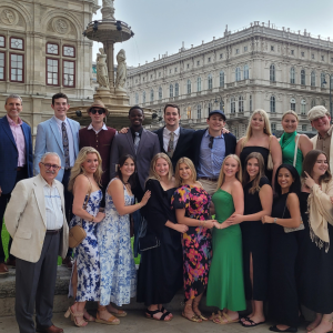 TCU students on a Customized Program in Vienna