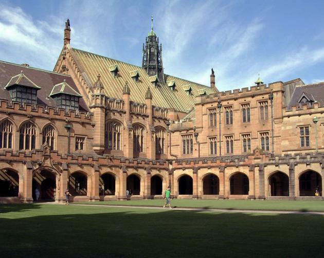 University of Sydney campus on a sunny day