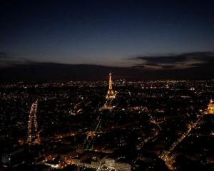 paris during evening time