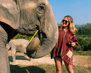 "I had the opportunity to go on a pre-trip to Chiang Mai, Thailand where we learned about local Karen hill tribes and eco-tourism." By Nichole M. • University of Michigan Ross School of Business, Spring 2020 Photo Contest Winner
