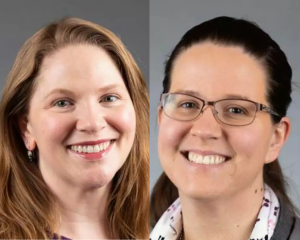 Headshots of Amanda Mifflin and Emily Tollefson, University of Puget Sound