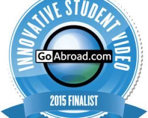 Blue round badge for "Innovative Student Video 2015 Finalist." This alt text was added with Al; accuracy may vary.