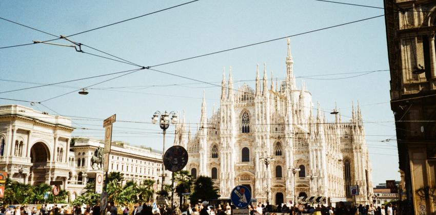 Il Duomo in Milan, Italy.