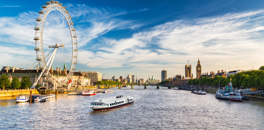 London Eye, Big Ben, Thames