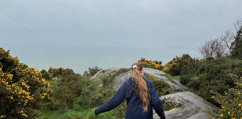 Me hiking at Killiney Hill