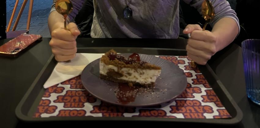 Vegan cheesecake