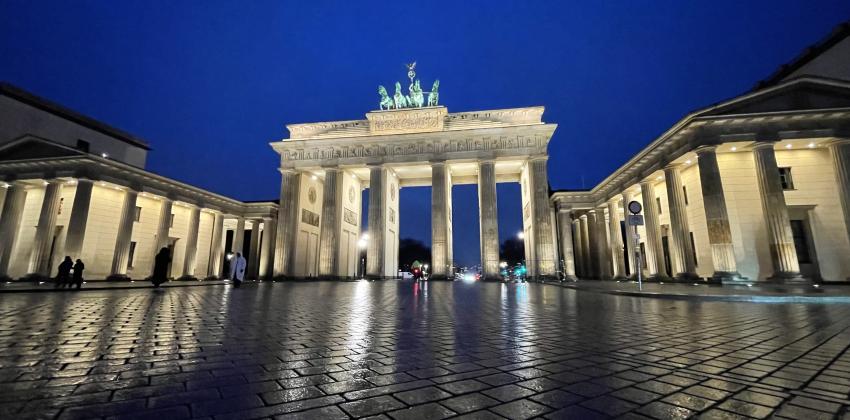Berlin- Brandenburg Gate in the Rain