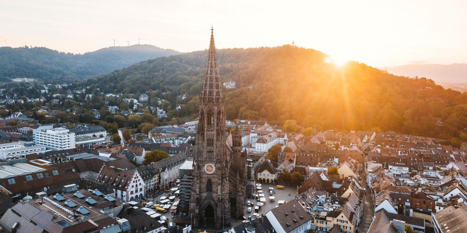 Freiburg sunset