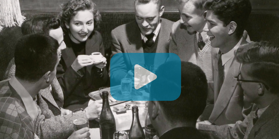 Holiday Video Play Button